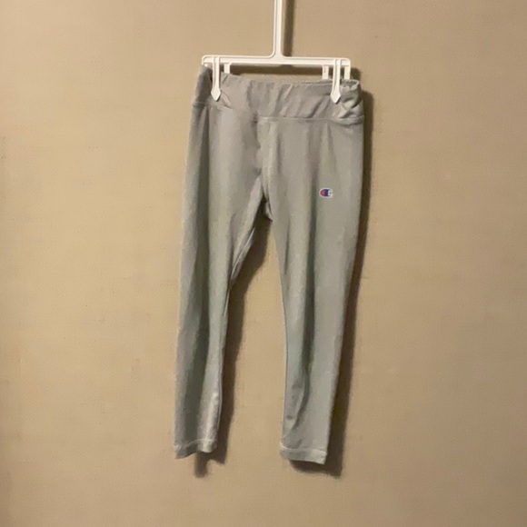 Champion Gray Leggings Comfortable Activewear - Picture 1 of 5